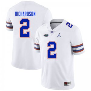 Men's Florida Gators #2 Anthony Richardson NCAA Nike White Authentic Stitched College Football Jersey DOD8262GQ